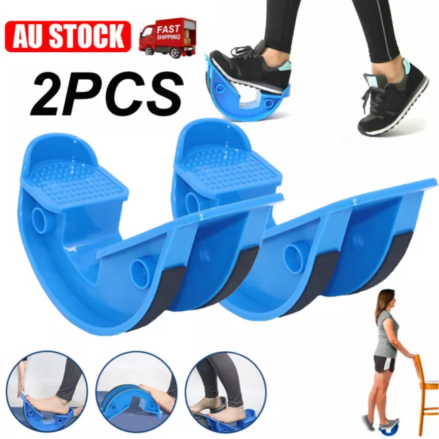 Calf Massage Plantar Foot Rocker Stretch Board Ankle Pedal Stretcher Calf Pain