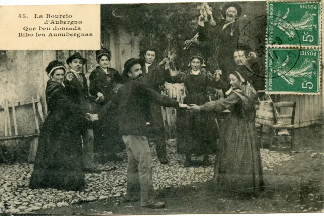 Carte Postale / La Boureio D'aubergno Ecrite De Chatelguyon Puy De Dome