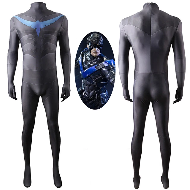 Batman Nightwing Costume Cosplay Suit Adult Kids