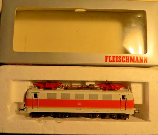 Fleischmann H0 FMZ 64329 Elektrolok BR 141 437-4 S - Bahn der DB makellos in OVP