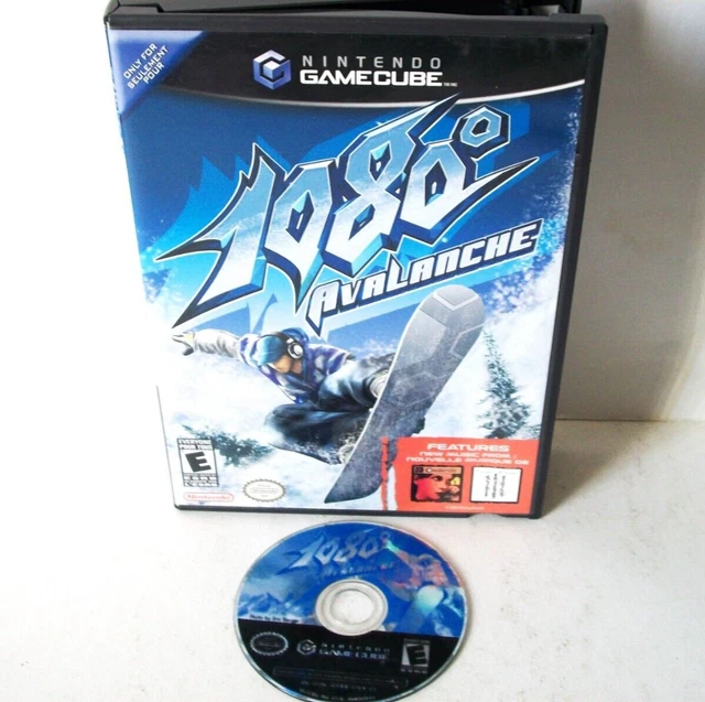1080° AVALANCHE NINTENDO GameCube Game Case Disc Sports Snowboarding
