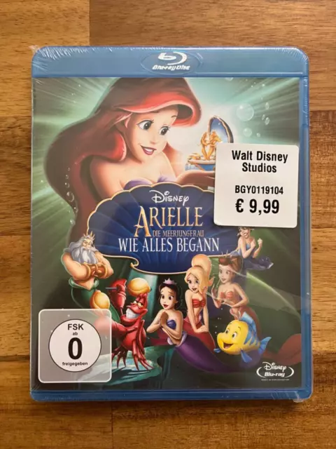 Arielle, die Meerjungfrau - Wie alles begann - Walt Disney  Blu-ray/NEU/OVP