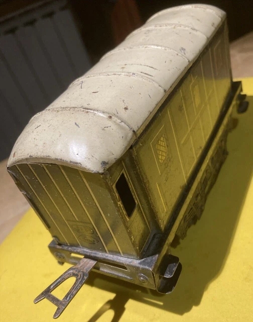 Wagon Fourgon à Vigie PLM Hornby (Jep) - Échelle O - Environ 1930 - Incomplet