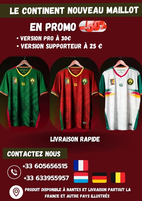 Les nouveaux maillots du Cameroun, « pas beaux et nuls », Samuel Eto'o