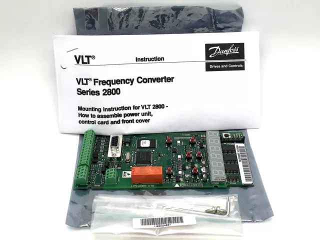 Danfoss 195N2131 1952008 DT8  Converter Control Card 195N0600 VLT 2800 USED