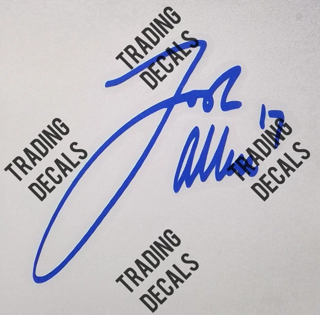 Rep The Bills: Josh Allen Wall Decal - Buffalo Bills Football Vinyl Sticker JA5
