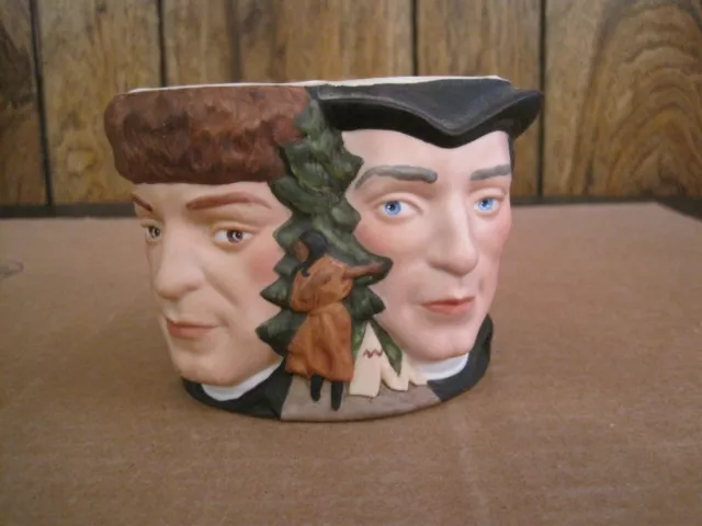 Vintage 1985 Avon Collector Character Mug Lewis And Clark Hand Painted Porcelain