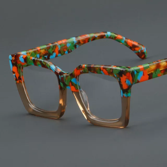 Gafas de lectura de marca para hombre y mujer lectores unisex marcos retro gruesos de acetato