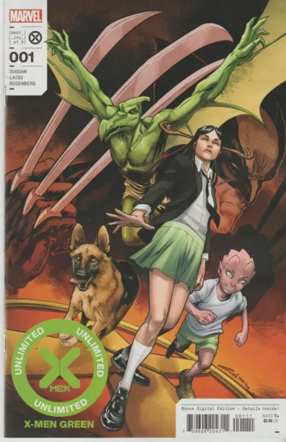 Marvel Comics X-Men Unlimited X-Men Green #1 October 2022 Nm 1St Print