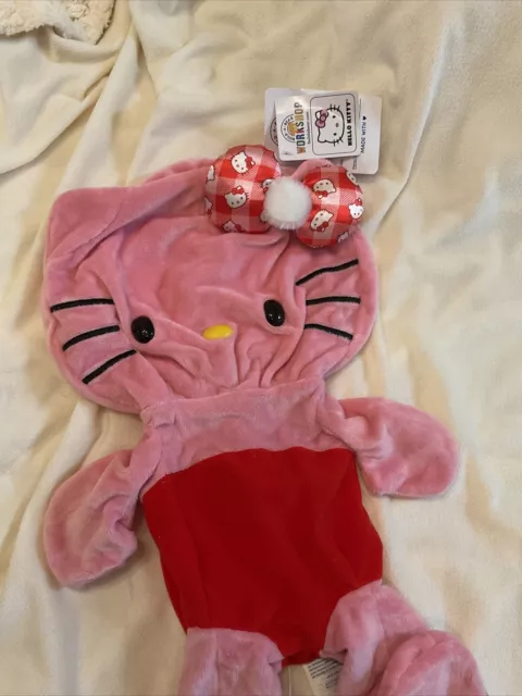 BUILD A BEAR HOLLY JOLLY HELLO KITTY Unstuffed NWT 2023 3