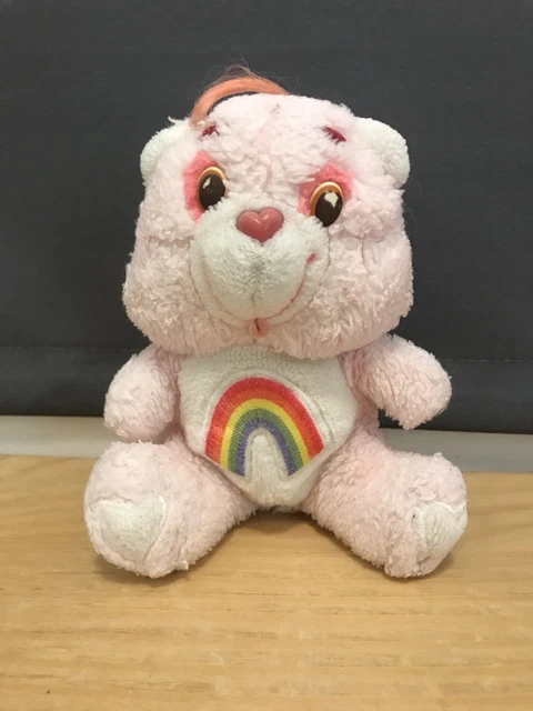 Groschéri Bisounours peluche ours rose vintage Kenner, Bisounours Care Bear, Vintage destockage soldes