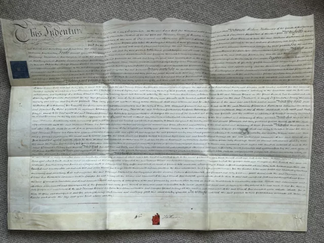 1807 indentured property de￼ed; Walkley Hill, Rodborough, Gloucester; Hathaway