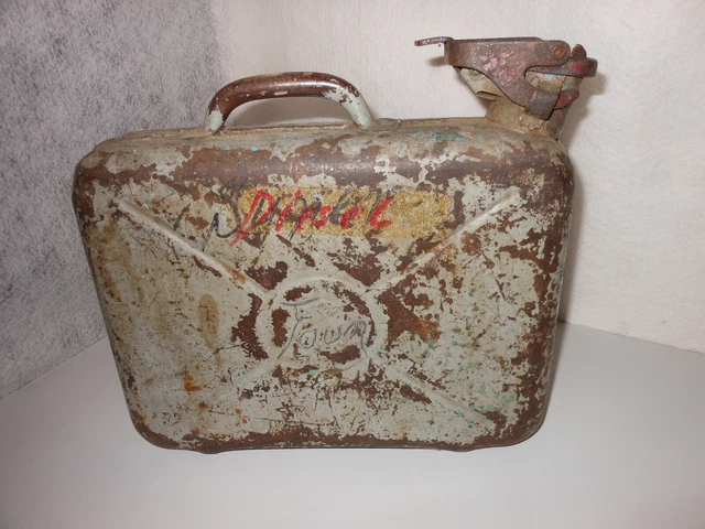 FAUN BENZIN-KANISTER 5 l  RESERVE-KANISTER - OLDTIMER - VINTAGE