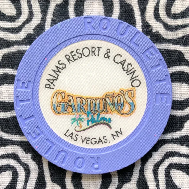 Palms Resort Garduno's Roulette Purple NCV Las Vegas, Nevada Gaming Casino Chip