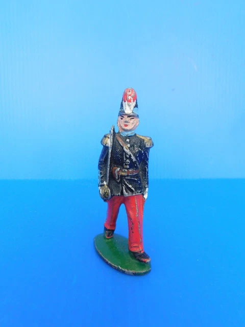 5 Figurines Saint-Cyriens - Jouet Ancien Quiralu - Collection