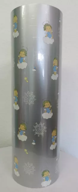 (0,40€/m Star Geschenkpapier Engel Michelangelo Rolle Weihnachten 250m x 50cm