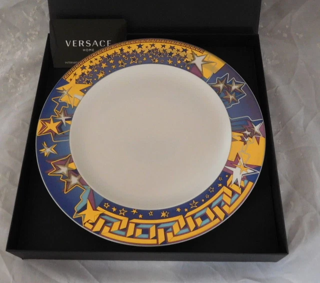 Rosenthal Versace Infinite Dreams 2015 Frühstücksteller 22 cm Neu & Ovp 1.Wahl