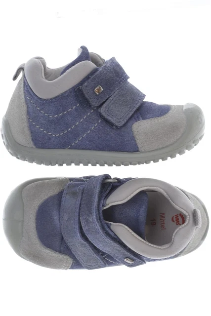 Scarpe elefante bambini ragazzi taglia EU 19 pelle blu #4d9af43