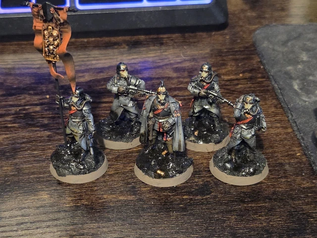 40K FORGEWORLD Death Korps Of Krieg Command Squad EUR 42,28 - DE
