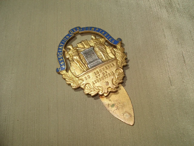 Insigne De Boutonnière Années 20–30 – Broche Vintage Style Rétro, Sans Marque