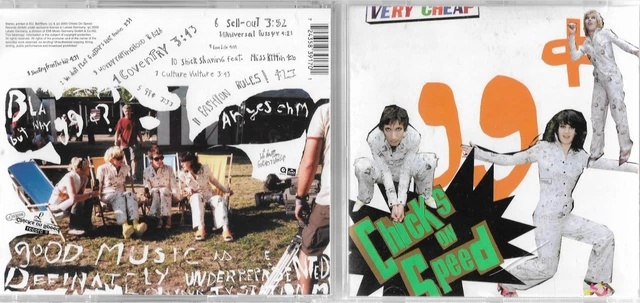 CHICKS ON SPEED 99 CENTS (117) Promo CD Album CHICKS ON SPEED