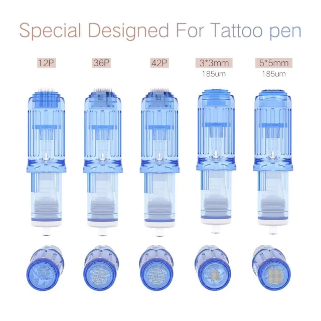 12/36/42 Pins Biomaser Tattoo Cartridge Needle Permanent Makeup Microneedling