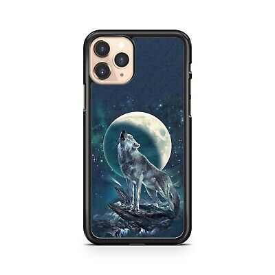 Howling Wolf Animal Full Moon Starry Sky Phone Case Cover