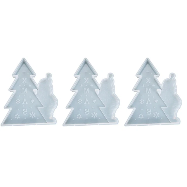 3 piezas simple hágalo usted mismo forma de fiesta hecha a mano forma de fiesta de Navidad tema forma