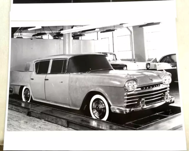 1958 Hudson Station Wagon Factory Photo AMC Rambler Rebel 1973 Hornet Gremlin Ad