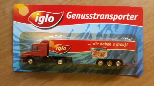 Werbetruck  Sammel LKW  IGLO "Backfisch"  in OVP neu