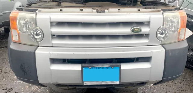 2005-2009 LAND ROVER LR3 OEM Silver Plastic Grill Assembly w Emblem 05-09 Grille