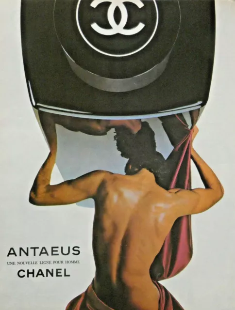 1986 Chanel Men's Antaeus Press Advertisement - Advertising