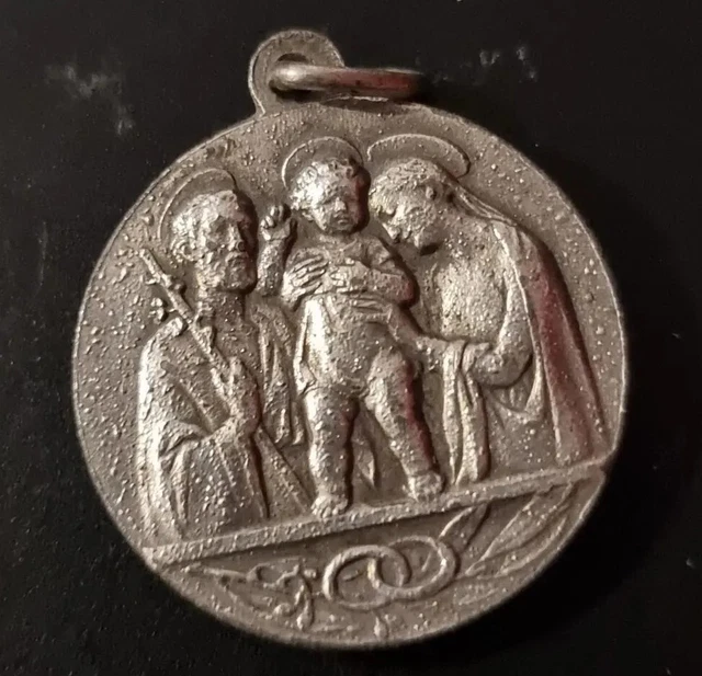 Vintage 1950's signed Aurelio Mistruzzi Medal Pope Pius XII 2.5cm