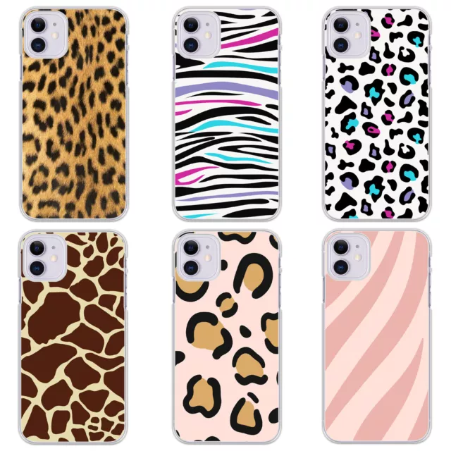 Case For iPhone 13 Pro Max Animal Print Skin Silicone Phone Cases Cover