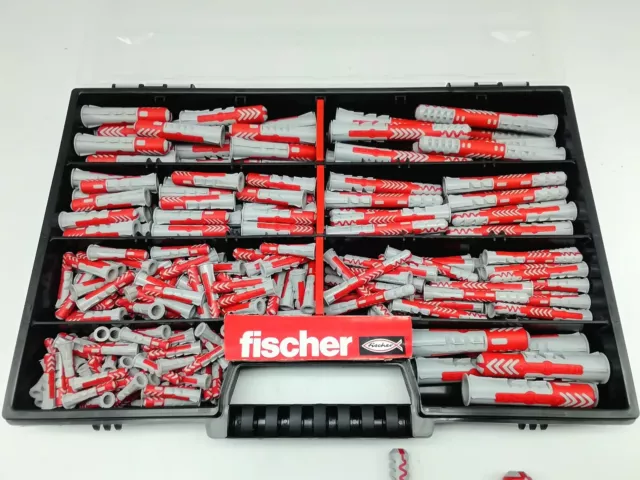 Fischer DuoPower Dübel Sortiment 284 Teilig, 5 6 8 10 12mm KURZ+LANG Version!!!