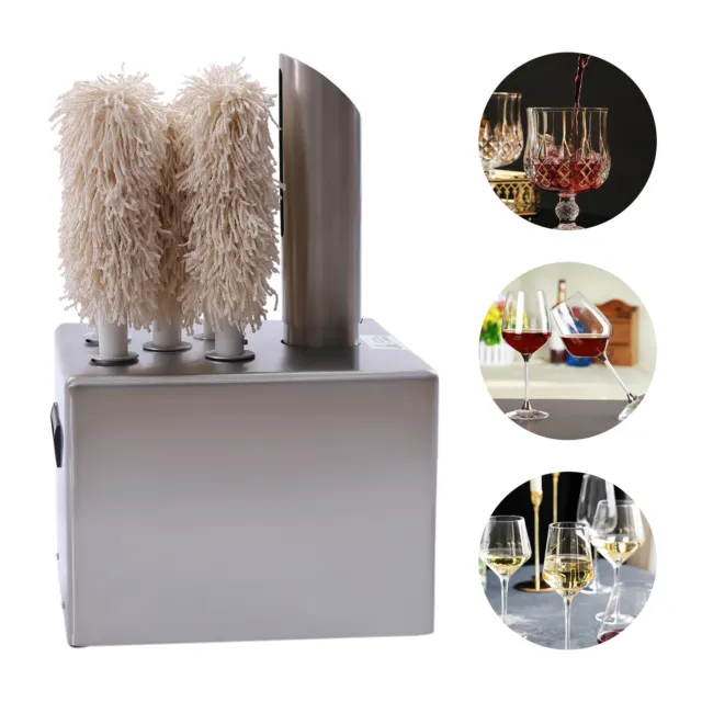 Bottle Decanter Wine Glass Bar Kitchen Polishing Machine Cleaner for Bar Kitchen