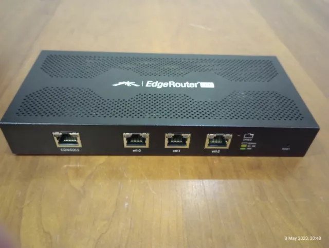 UBIQUITI EDGEROUTER ERLITE-3 3 Port Gigabit Router $57.99 - PicClick
