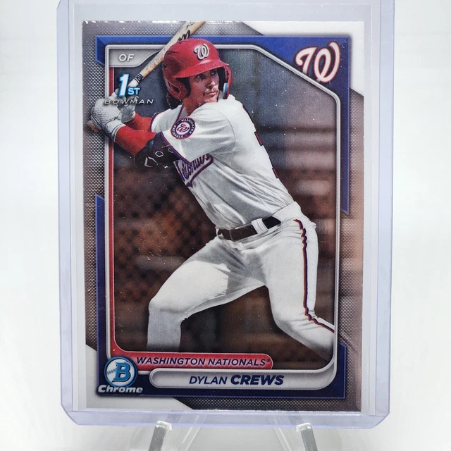 2024 1° BOWMAN Chrome BCP23 Dylan Crews 1° Bowman Washington