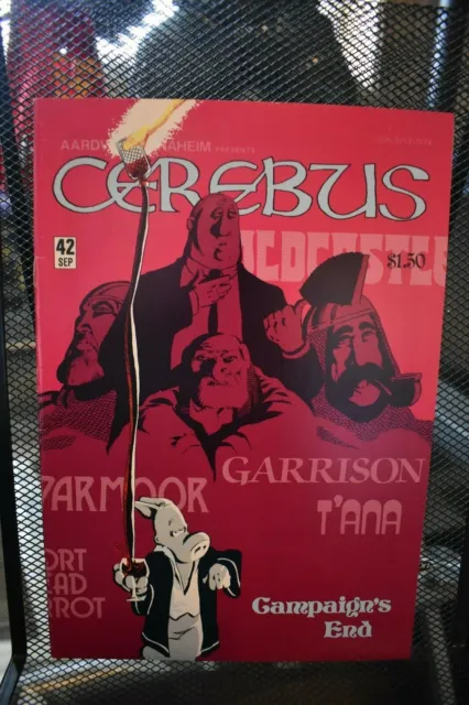 Cerebus the Aardvark #42 1st Print Aardvark Vanaheim Comics 1982 Dave Sim 9.0