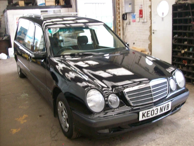 2003(03) MERCEDES E240 HEARSE, 2.6i PETROL AUTOMATIC, LONG MOT!!