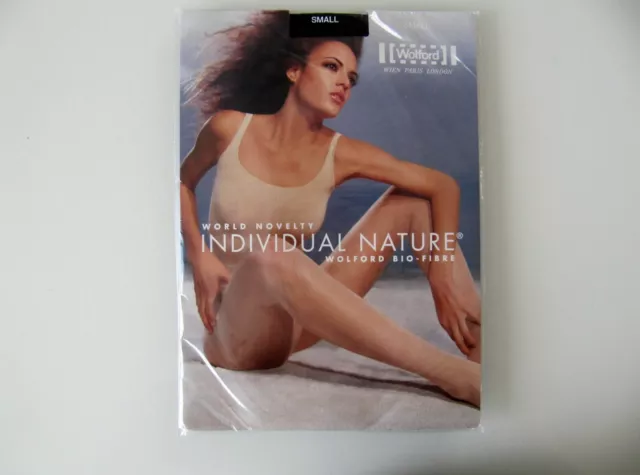 Nip: Wolford Individual Nature Tights From Bio-Faser! Size S! Black