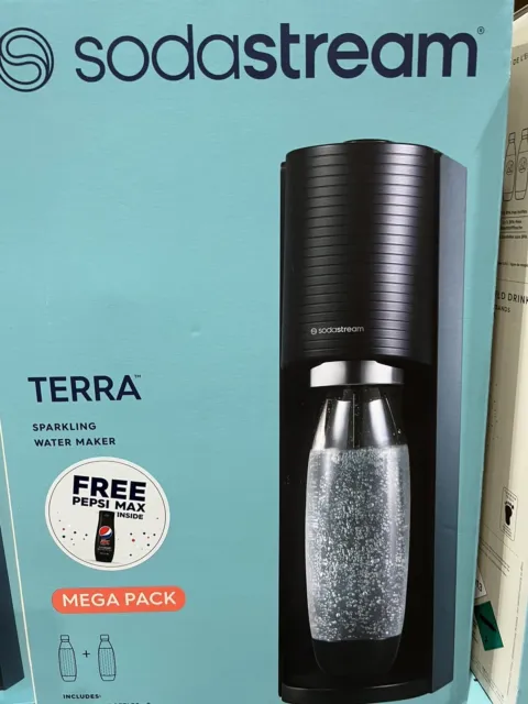 Sodastream Carbonator Terra Mega Pack with Pepsi Max