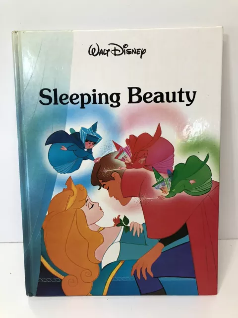 Walt Disney Classics Sleeping Beauty Hardcover Book 1986 Vintage by Twin Gallery
