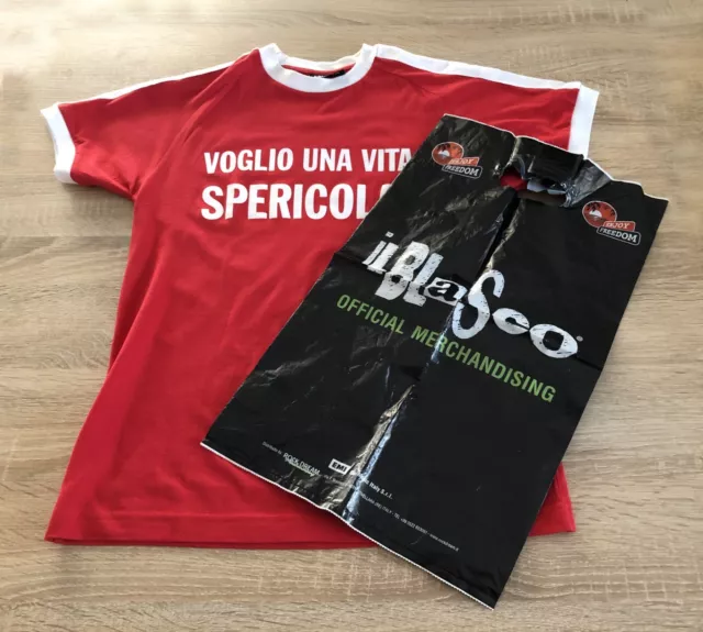 Vasco Rossi T-shirt Nuova Official merchandising - Voglio una vita... Spericolat