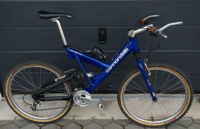 CANNONDALE SUPER V 1000 Fully MTB Large Killer XT Fox RH 50cm