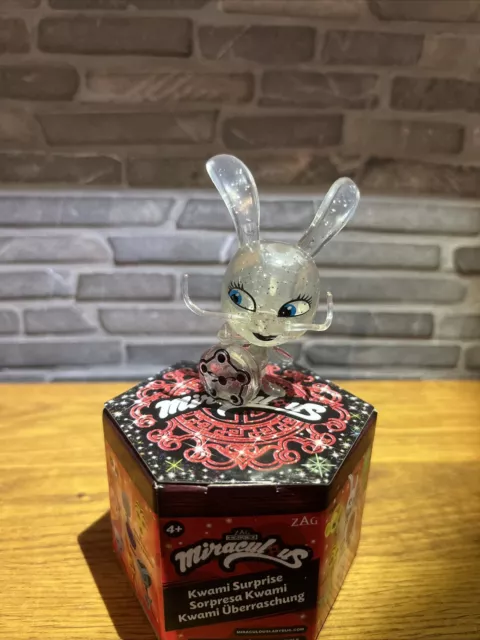 Miraculous Ladybug BanDai Kwami Quami  Neu Surprise Box Glitter Fluff Glitzer