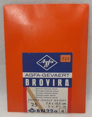 Agfa Papier photo chambre noire vintage AGFA LUPEX LS1 7,4x10,5cm 100 feuilles,... 