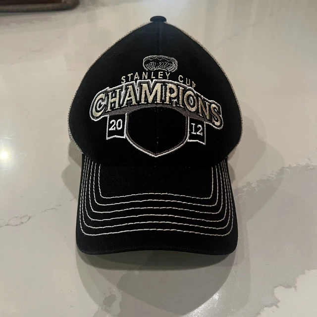 NHL LA Kings Stanley Cup Championship 2012 Adjustable Mesh Hat Cap