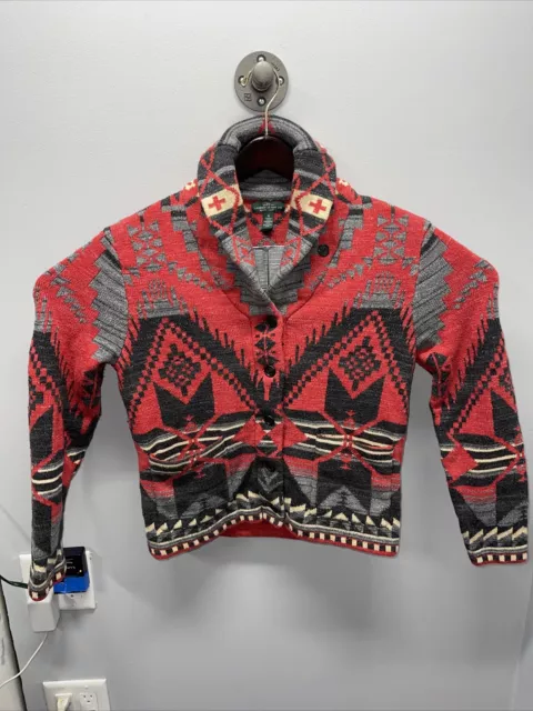 Ralph lauren aztec best sale sweater