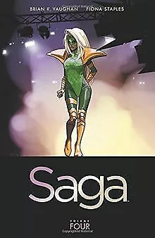 Saga Volume 4 by Vaughan, Brian K. | Book | condition very good